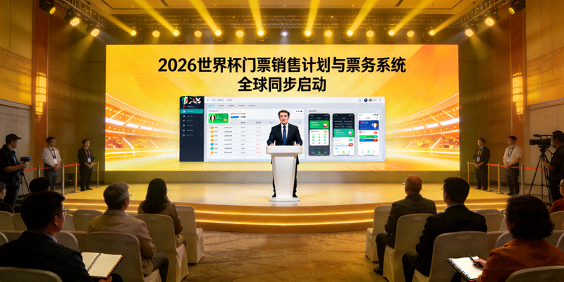 2026世界杯门票销售计划与票务系统发布会现场